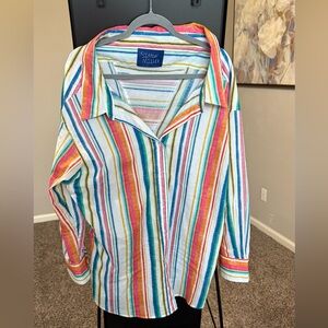 Simon Miller Multicolor Striped Shirt